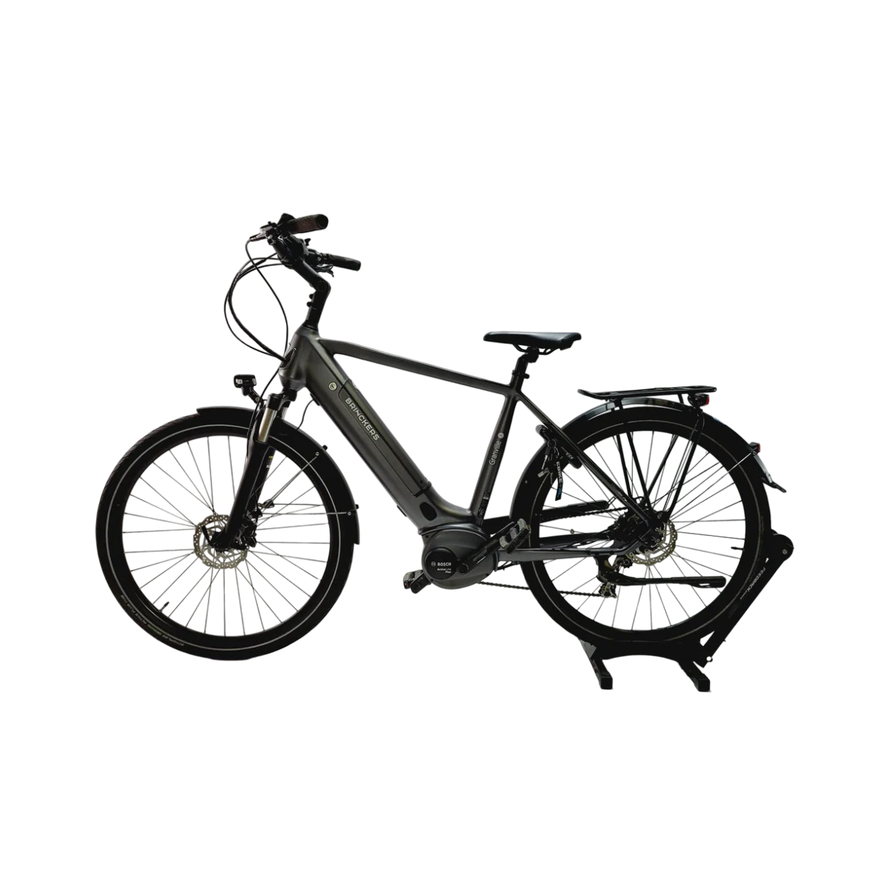 Brinckers Granville Bosch Active Line Plus Middenmotor Heren Donkergrijs 55cm M