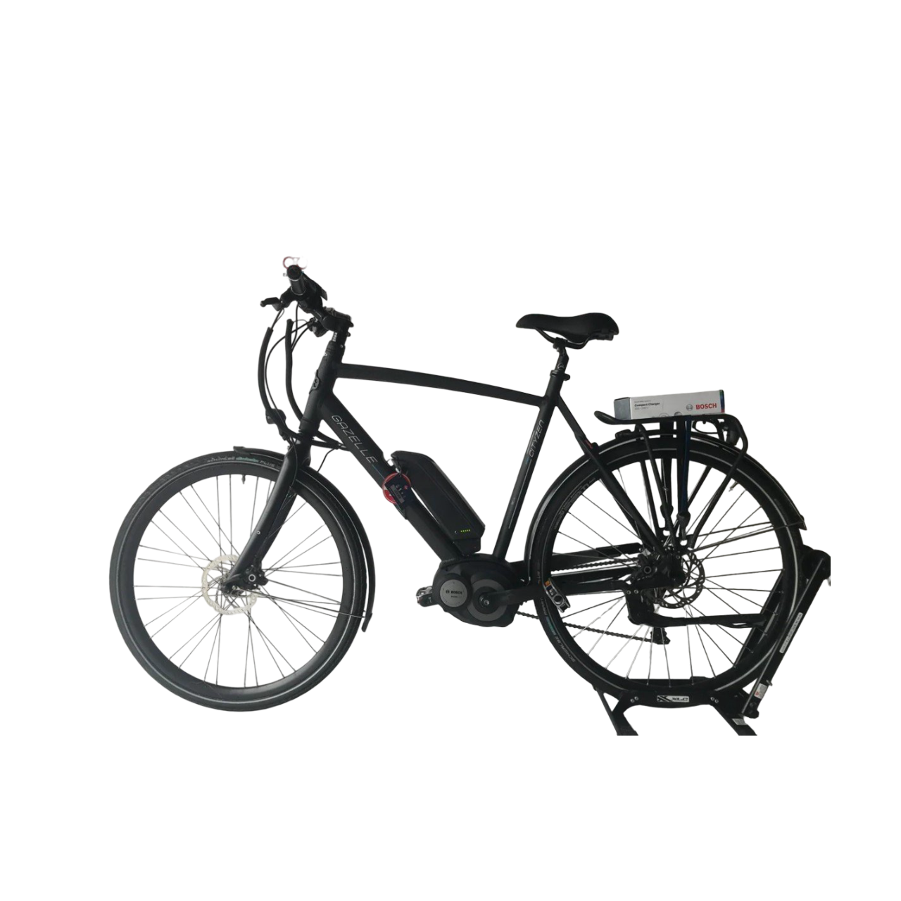 Gazelle Citizen Bosch Active Line Middenmotor Heren Zwart 61cm