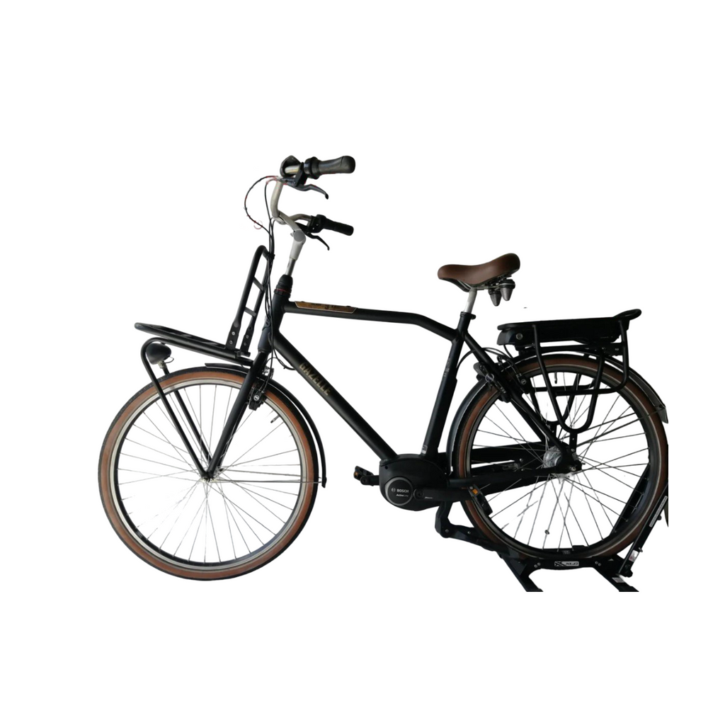 Gazelle Heavy Duty Bosch Active Line Middenmotor Heren Zwart 59cm