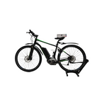 Trek Powerfly +9 Bosch Active Line Middenmotor Heren Zwart Groen 47cm