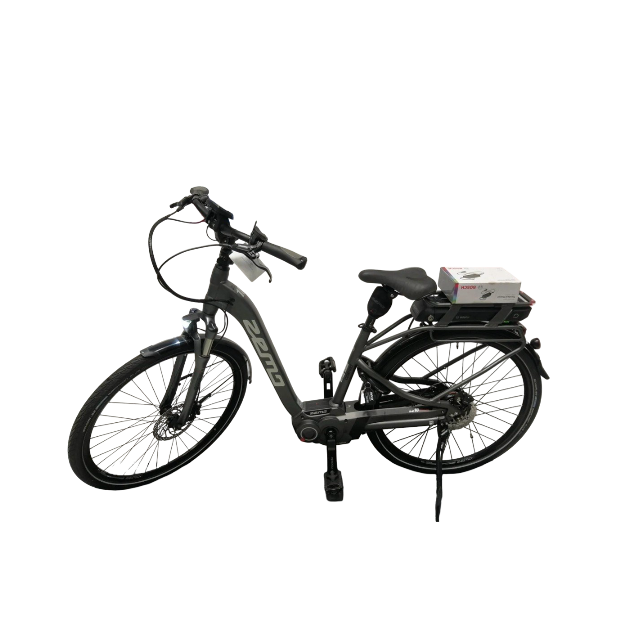 DEMO Zemo ZE 10 Nuvinci Harmony Bosch Perf Line Middenmotor Lage instap Zilver 46cm