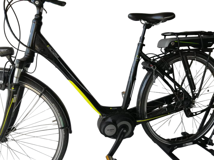 Victoria E-Trekking 7.4 Bosch Act Line Middenmotor Lage instap Zwart 51cm