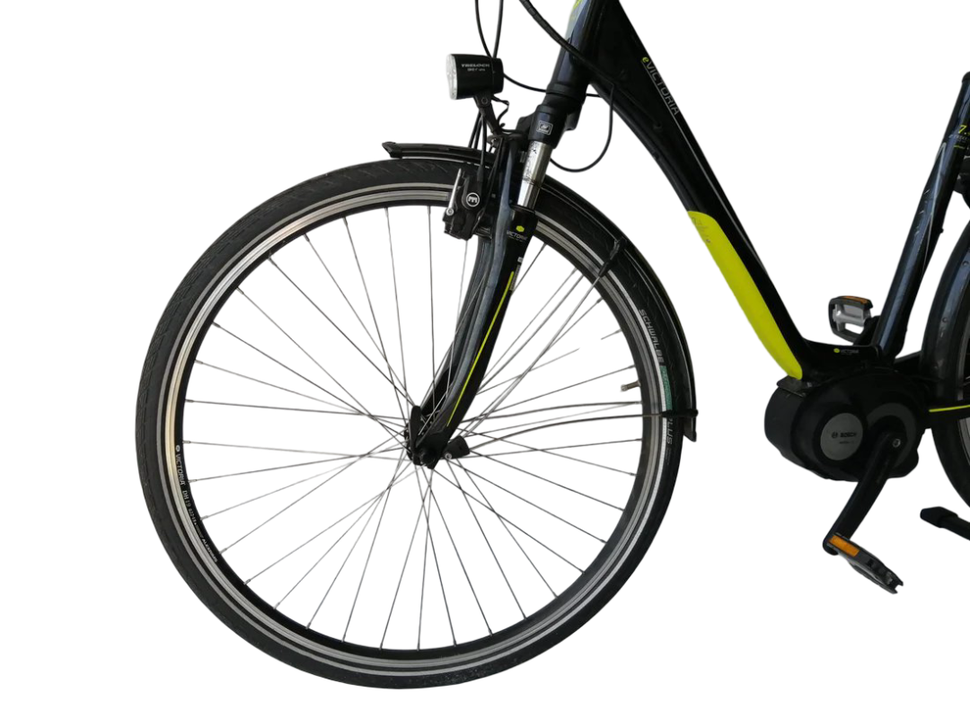 Victoria E-Trekking 7.4 Bosch Act Line Middenmotor Lage instap Zwart 51cm