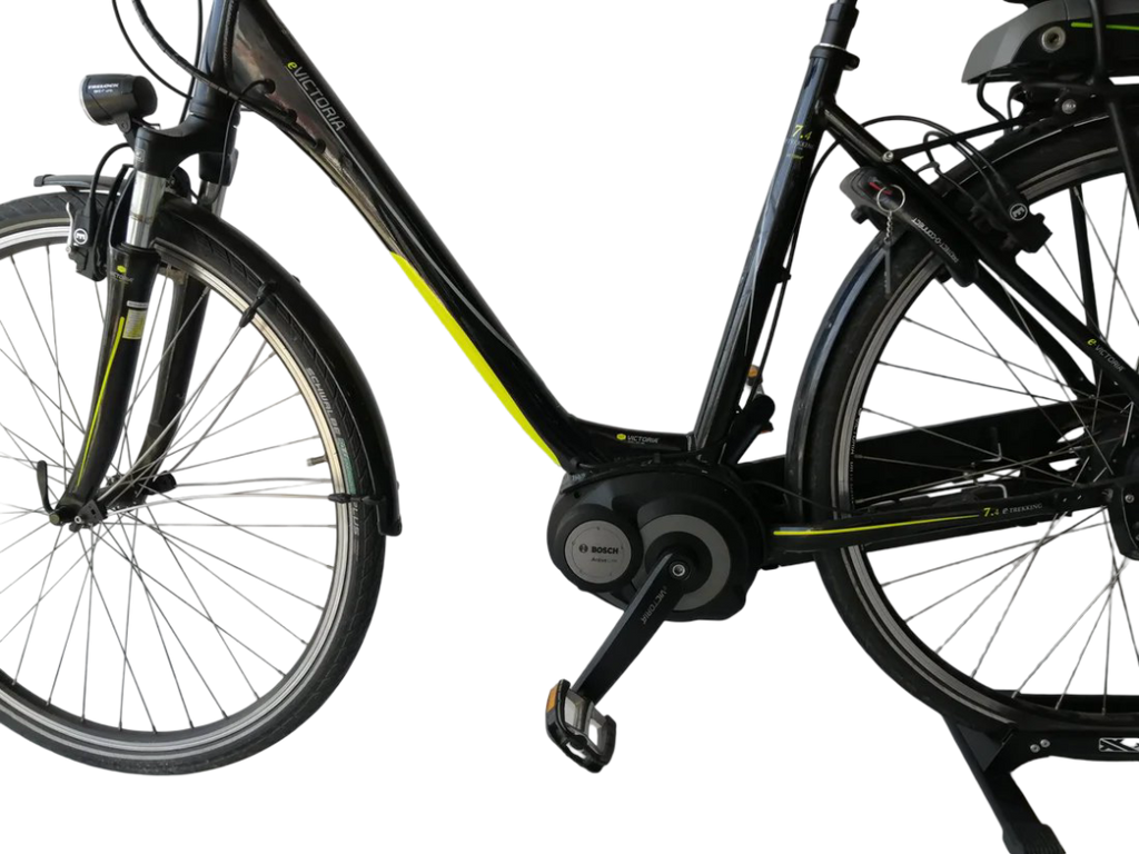 Victoria E-Trekking 7.4 Bosch Act Line Middenmotor Lage instap Zwart 51cm