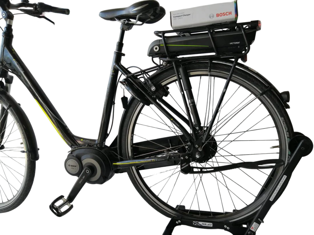 Victoria E-Trekking 7.4 Bosch Act Line Middenmotor Lage instap Zwart 51cm