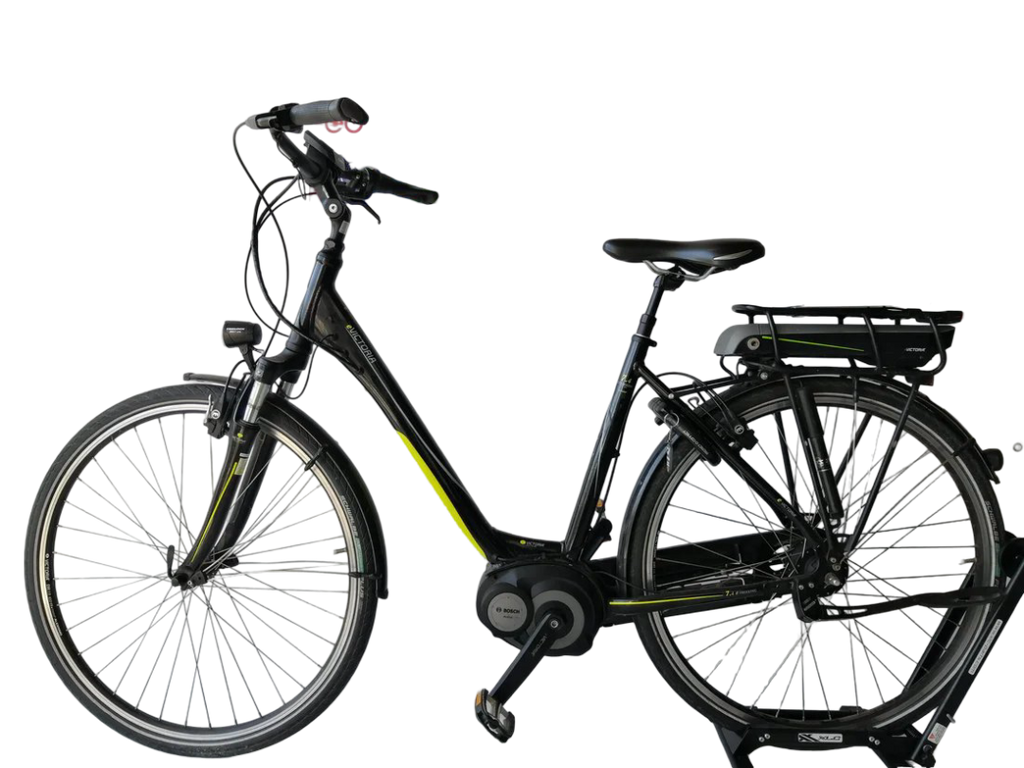 Victoria E-Trekking 7.4 Bosch Act Line Middenmotor Lage instap Zwart 51cm