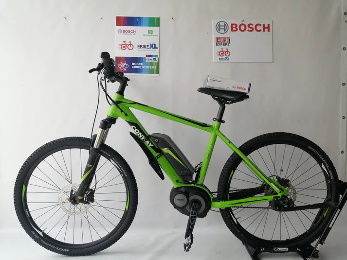 Conway EMR 227 Bosch Active Line middenmotor Jongens Lichtgroen 49cm S