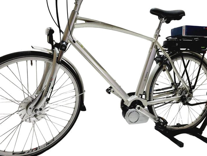 Dutch ID Cruiser N8 Bosch Classic Line Middenmotor Heren Zilver 58cm L
