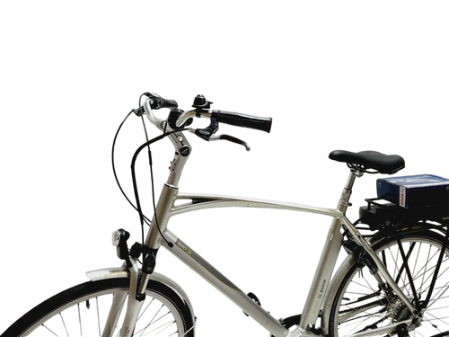 Dutch ID Cruiser N8 Bosch Classic Line Middenmotor Heren Zilver 58cm L