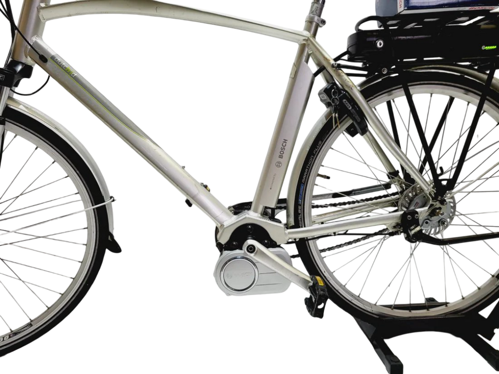 Dutch ID Cruiser N8 Bosch Classic Line Middenmotor Heren Zilver 58cm L