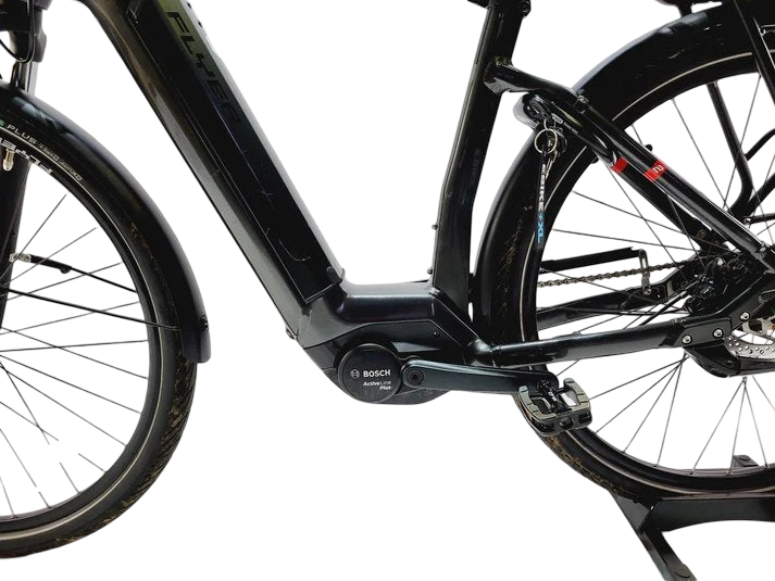 Flyer Gotour 2 Bosch Act line Plus Middenmotor Lage instap Zwart 42cm S