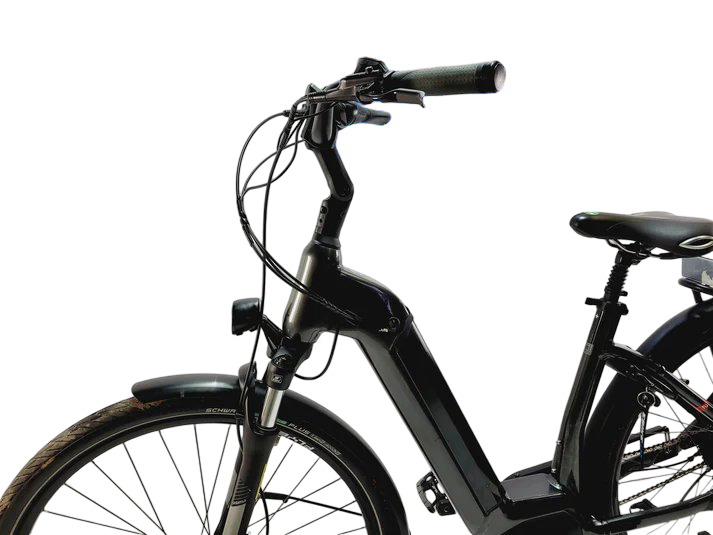 Flyer Gotour 2 Bosch Act line Plus Middenmotor Lage instap Zwart 42cm S