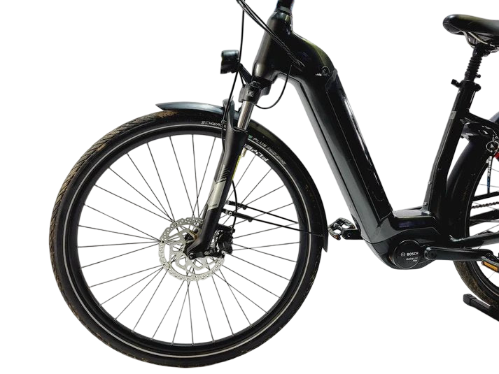 Flyer Gotour 2 Bosch Act line Plus Middenmotor Lage instap Zwart 42cm S