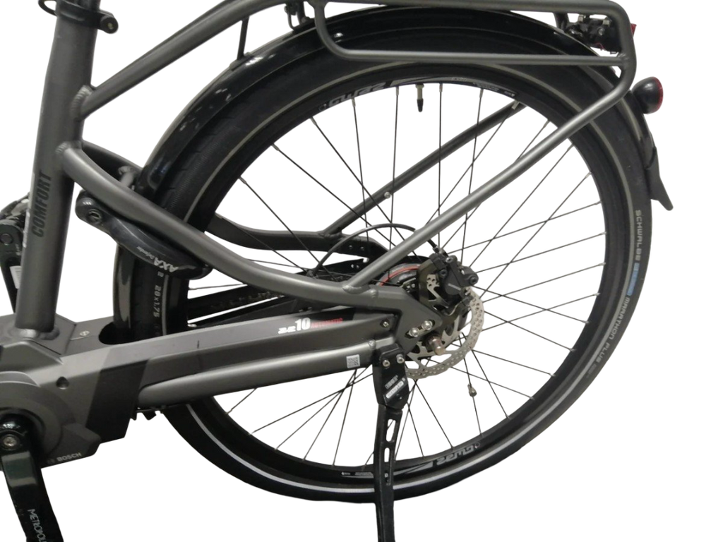 DEMO Zemo ZE 10 Nuvinci Harmony Bosch Perf Line Middenmotor Lage instap Zilver 46cm