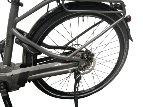 DEMO Zemo ZE 10 Nuvinci Harmony Bosch Perf Line Middenmotor Lage instap Zilver 46cm