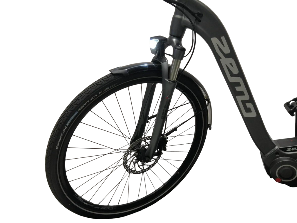 DEMO Zemo ZE 10 Nuvinci Harmony Bosch Perf Line Middenmotor Lage instap Zilver 46cm