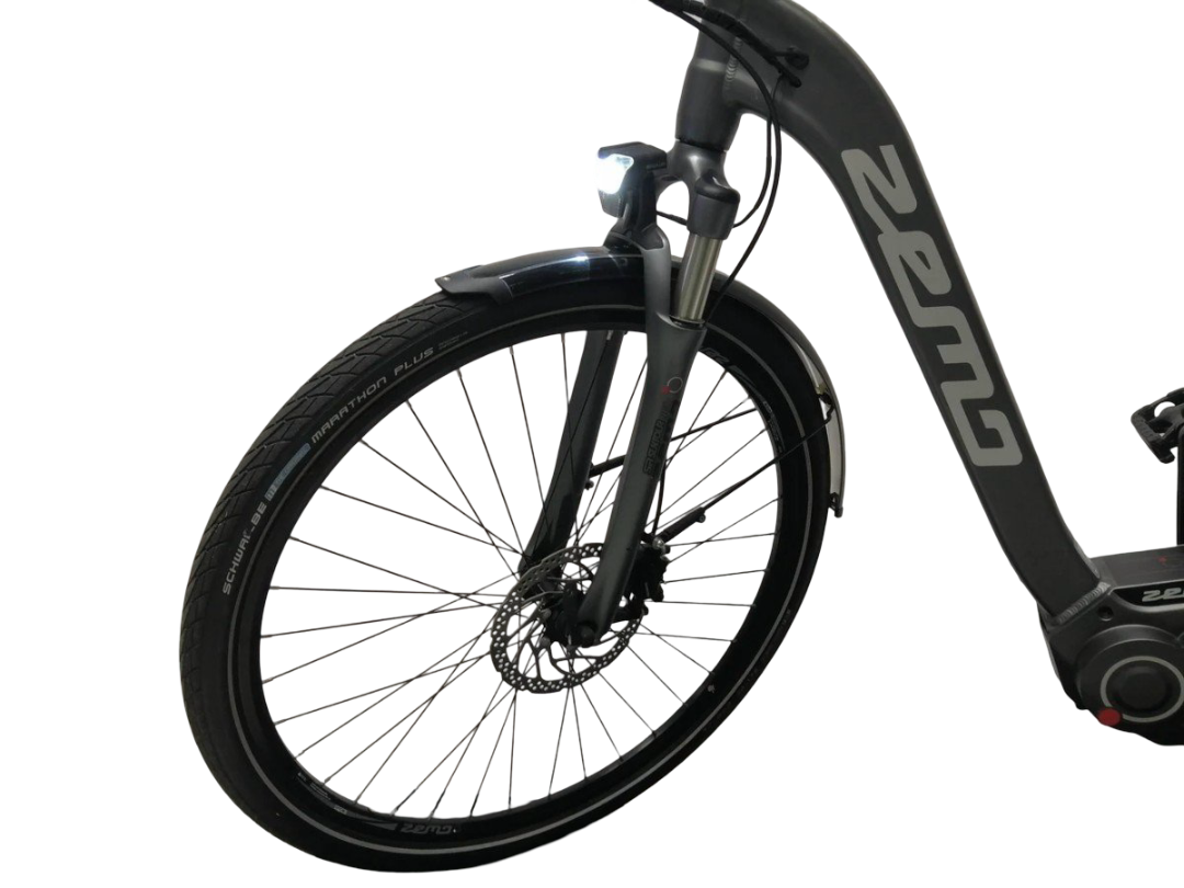 DEMO Zemo ZE 10 Nuvinci Harmony Bosch Perf Line Middenmotor Lage instap Zilver 46cm