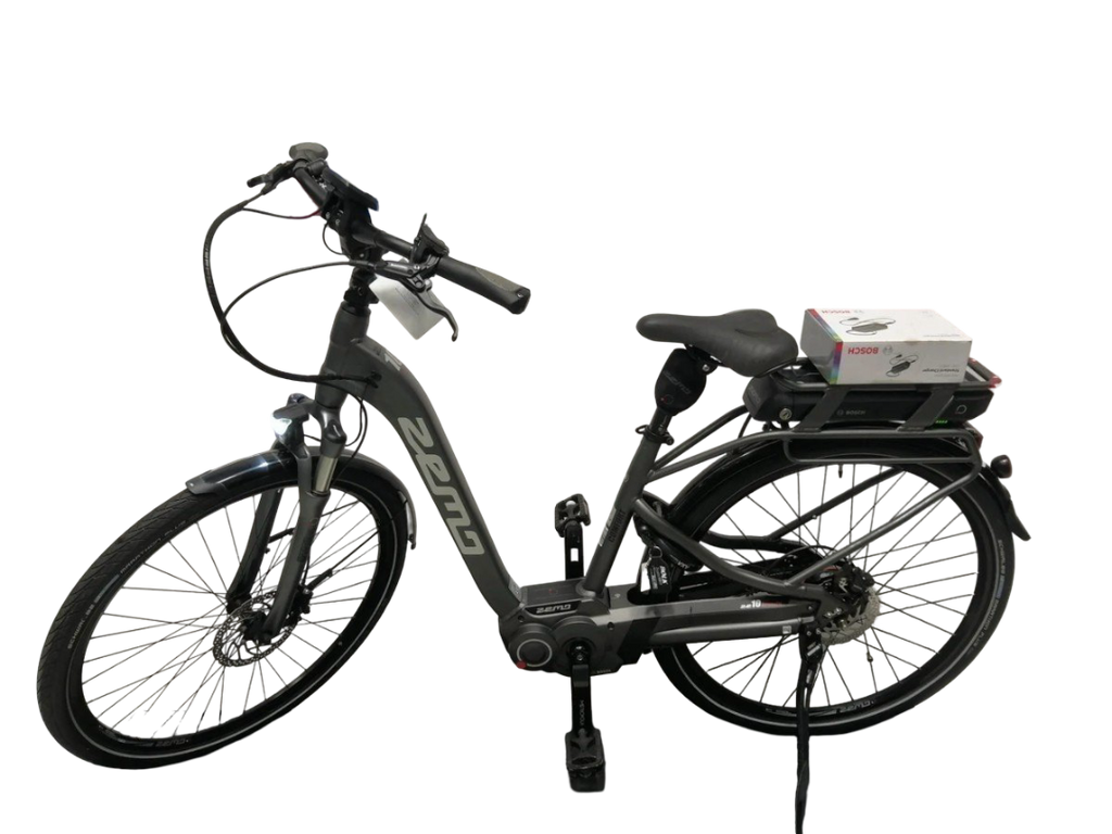 DEMO Zemo ZE 10 Nuvinci Harmony Bosch Perf Line Middenmotor Lage instap Zilver 46cm