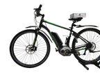 Trek Powerfly +9 Bosch Active Line Middenmotor Heren Zwart Groen 47cm