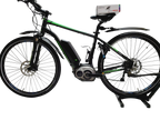 Trek Powerfly +9 Bosch Active Line Middenmotor Heren Zwart Groen 47cm
