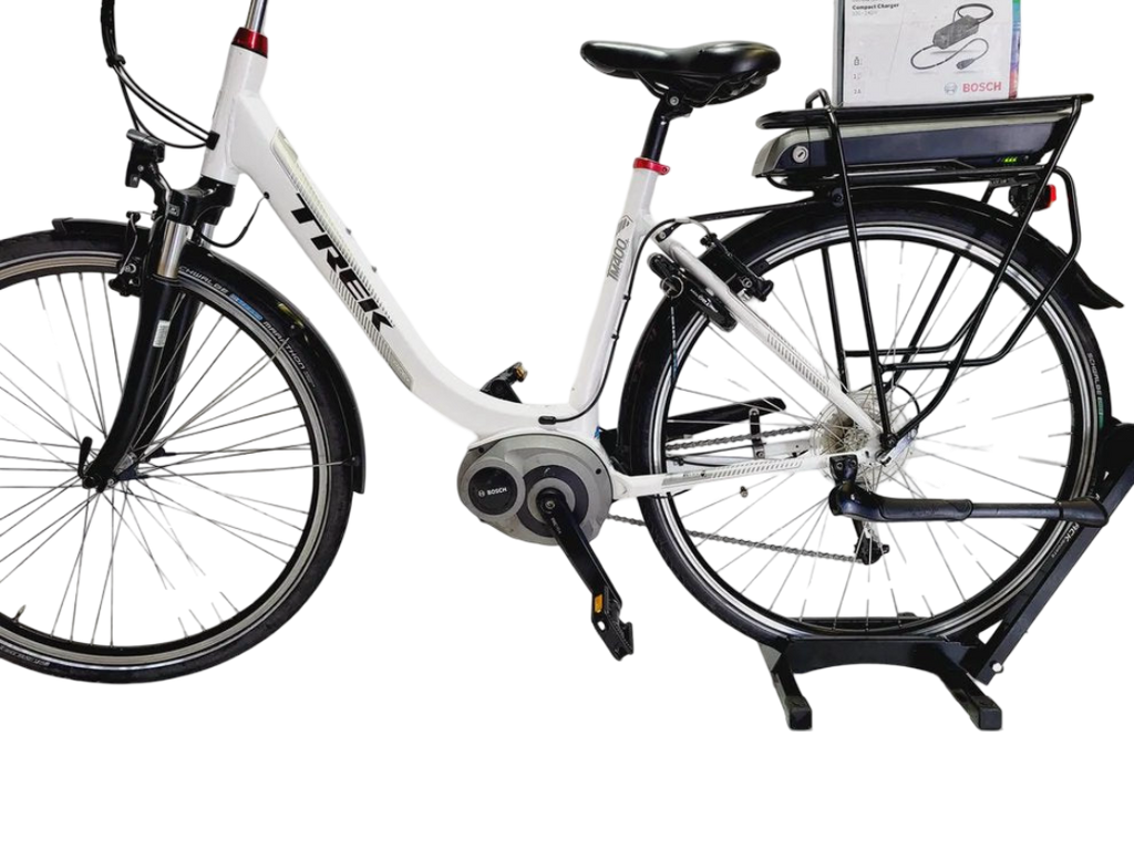 Trek TM400+ Bosch Active Line Middenmotor Lage instap Wit 50cm