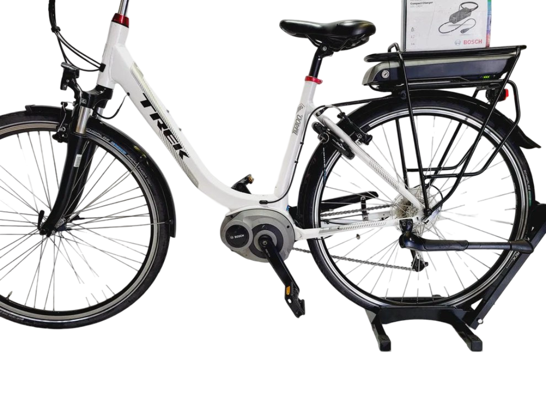 Trek TM400+ Bosch Active Line Middenmotor Lage instap Wit 50cm