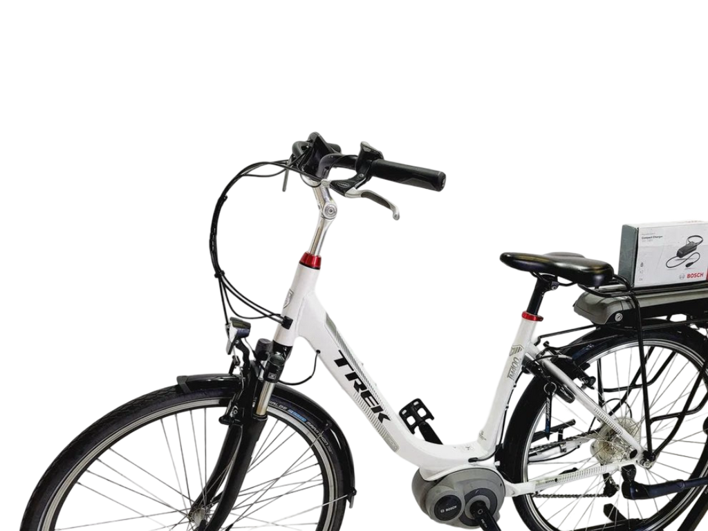 Trek TM400+ Bosch Active Line Middenmotor Lage instap Wit 50cm