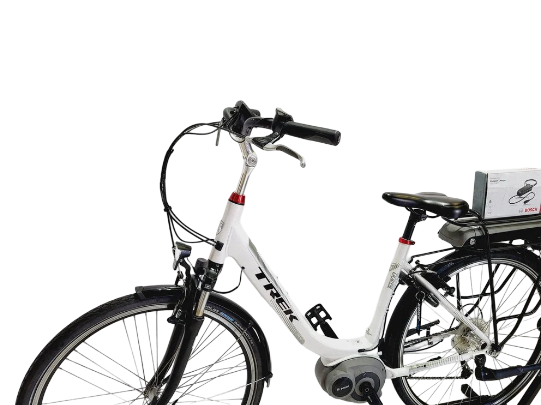 Trek TM400+ Bosch Active Line Middenmotor Lage instap Wit 50cm