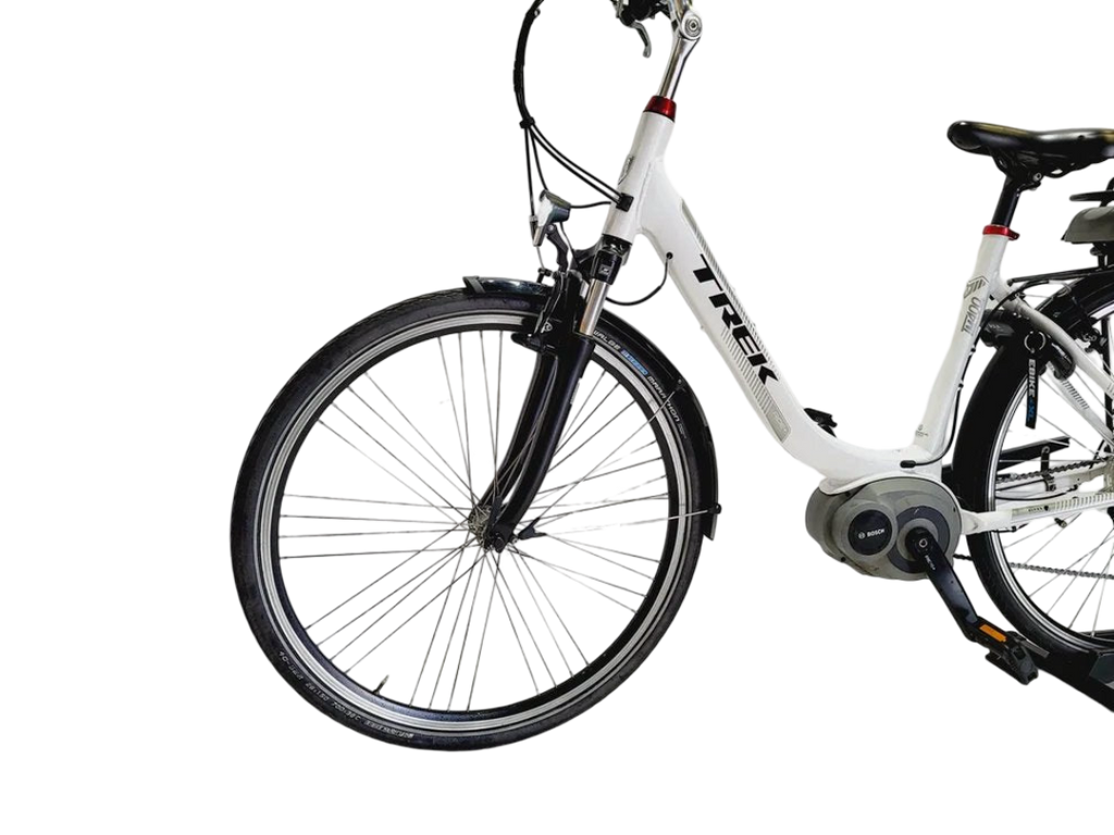Trek TM400+ Bosch Active Line Middenmotor Lage instap Wit 50cm