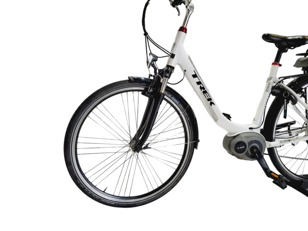 Trek TM400+ Bosch Active Line Middenmotor Lage instap Wit 50cm
