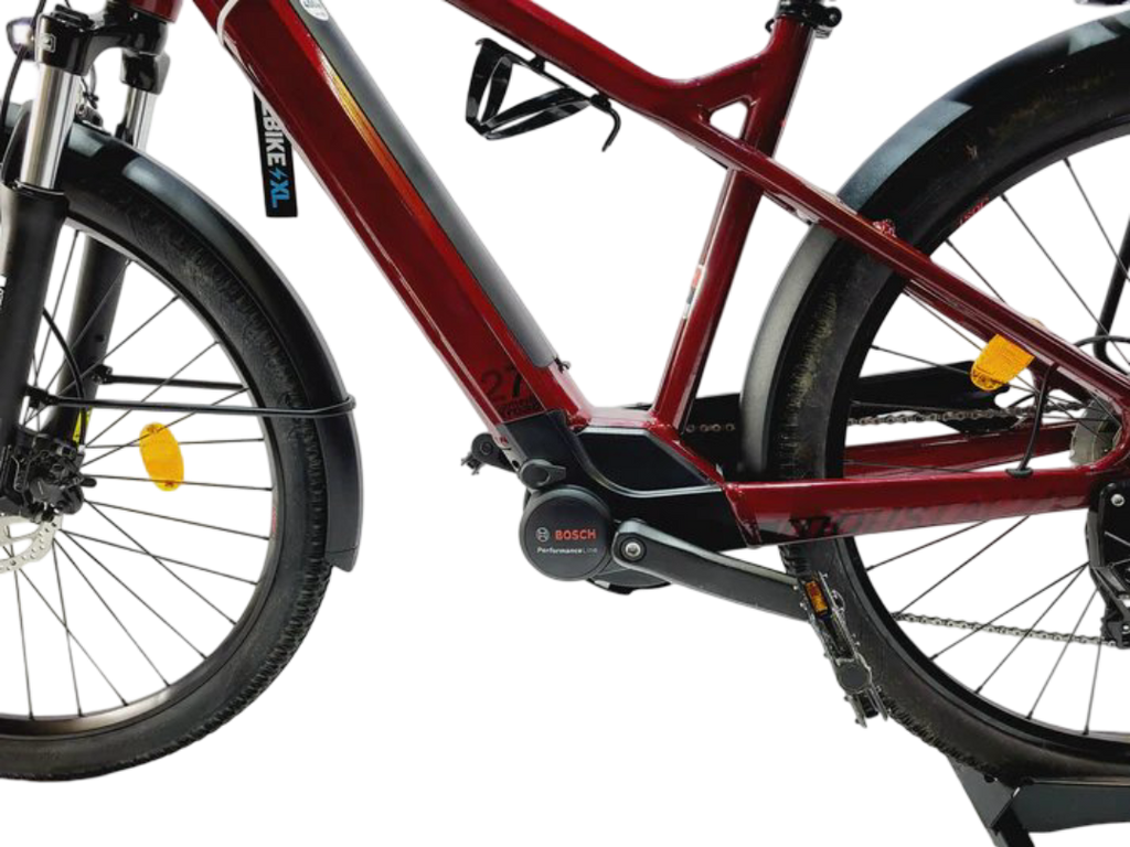 Moustache Samedi 27 Xroad Bosch Performance Line Middenmotor Mixed Rood 47cm