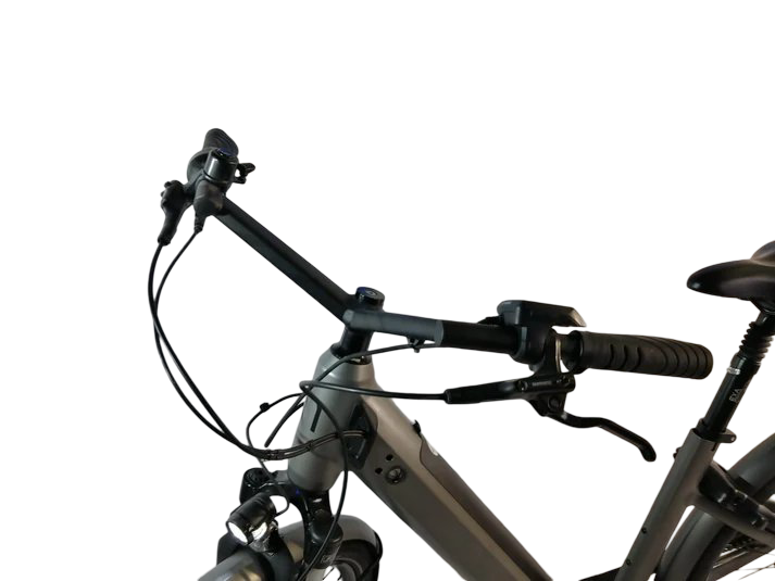 Moustache Samedi 28 Bosch Active Line Plus Middenmotor Lage instap Grijs 45cm S
