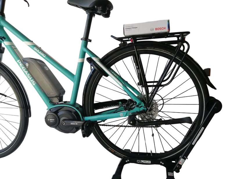 Pegasus Solero E8 Bosch Act Line Plus Middenmotor Lage instap Aaquamarijn 50cm