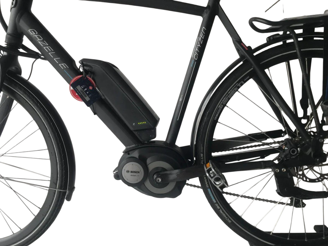 Gazelle Citizen Bosch Active Line Middenmotor Heren Zwart 61cm