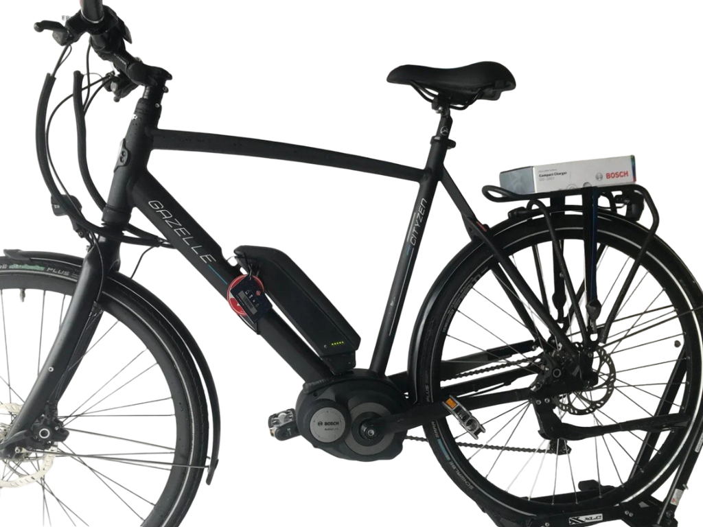 Gazelle Citizen Bosch Active Line Middenmotor Heren Zwart 61cm