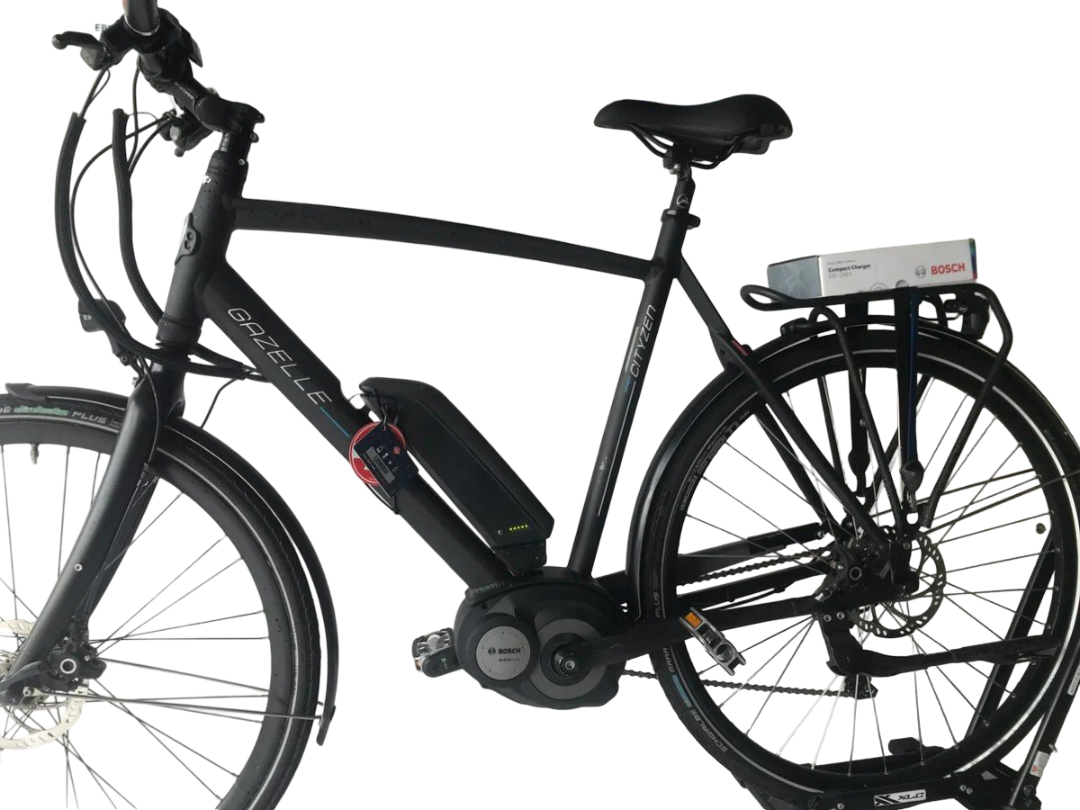 Gazelle Citizen Bosch Active Line Middenmotor Heren Zwart 61cm