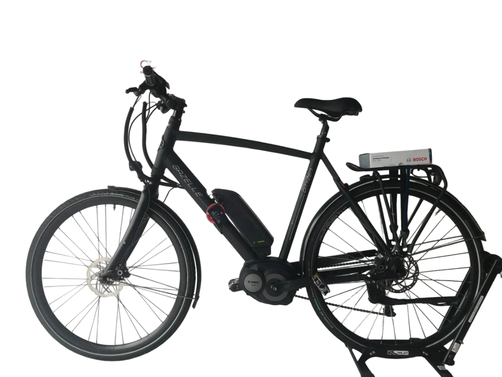 Gazelle Citizen Bosch Active Line Middenmotor Heren Zwart 61cm