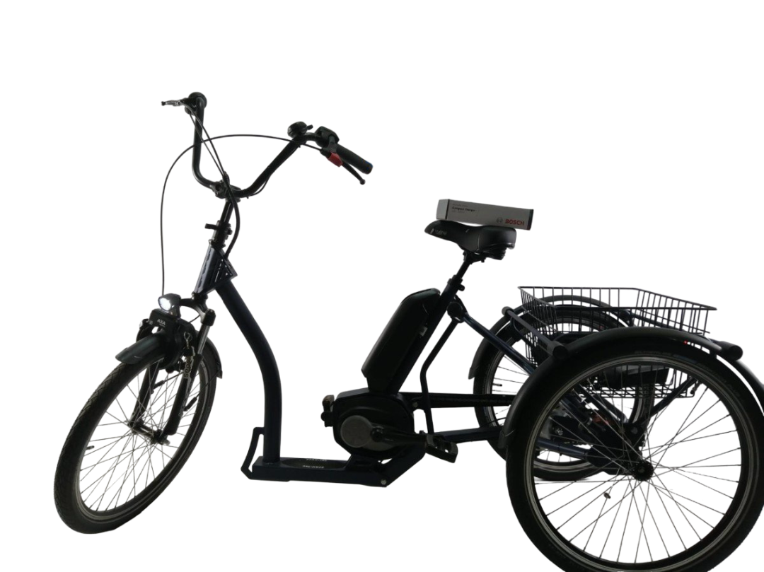 Phanter Roma Bosch Active Line Middenmotor Lage instap Donkerblauw 47cm S
