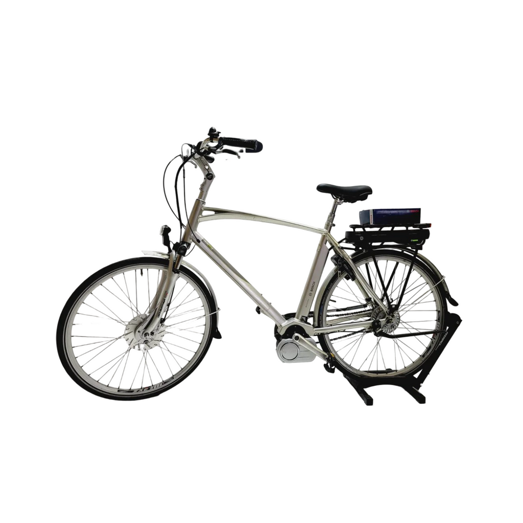 Dutch ID Cruiser N8 Bosch Classic Line Middenmotor Heren Zilver 58cm L